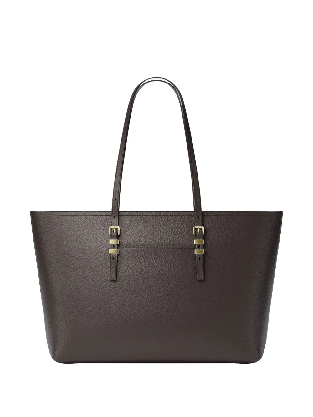 Michael Michael Kors Quinn Buckle Tote In Brown
