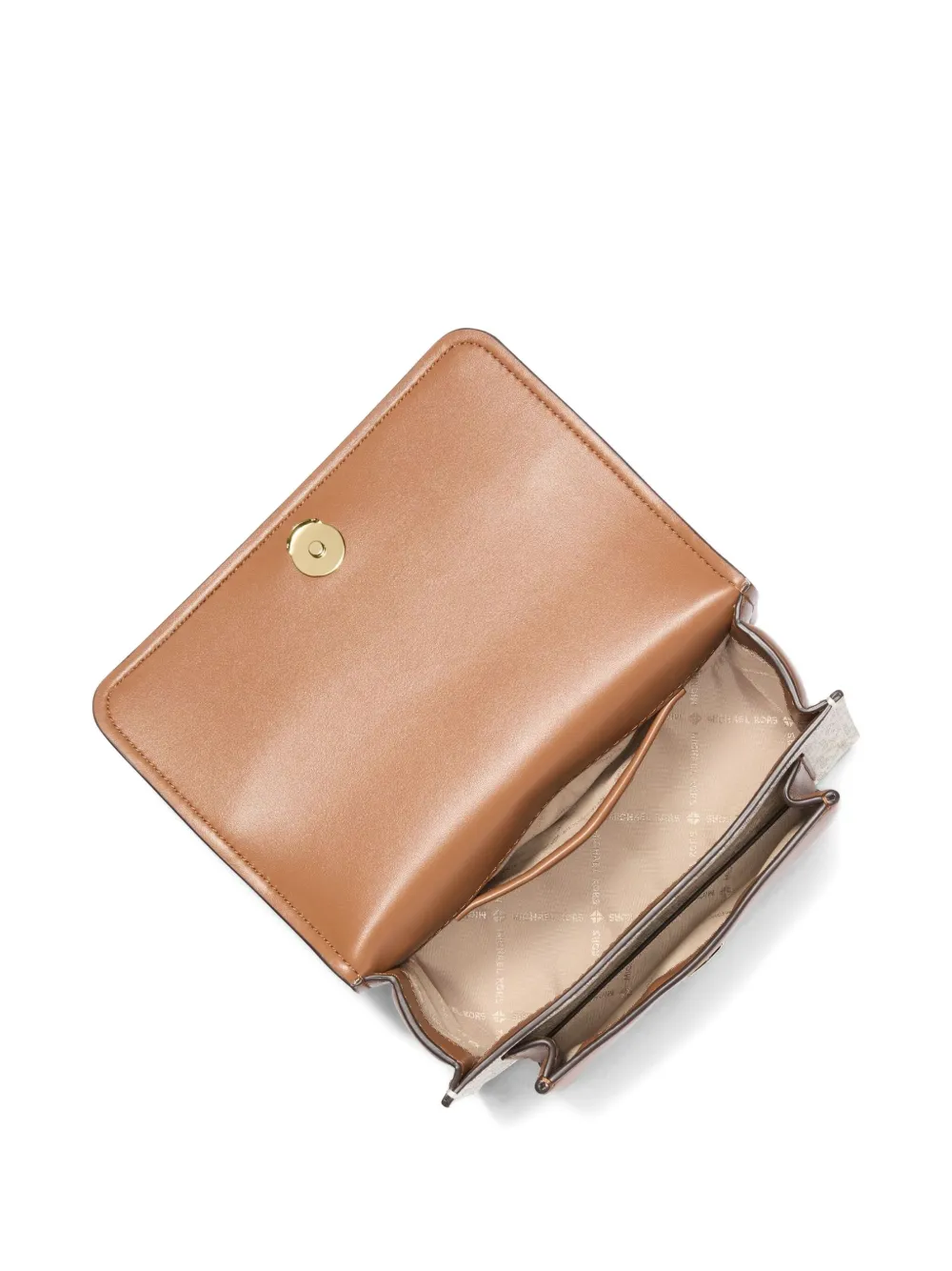 Michael Michael Kors Chain Claire Cross Body Bag In Neutral