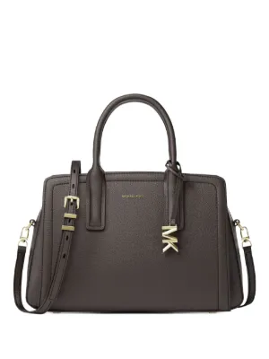 MCM ブラックレザーボストンバッグ MCM Aren ボストンバッグ M | ブラック | FARFETCH JP