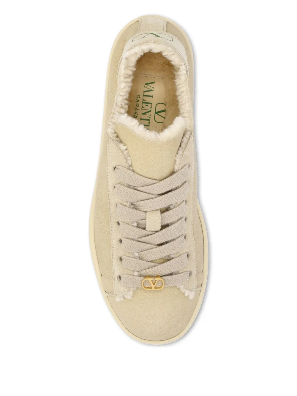 Valentino Garavani Suède loafers Beige
