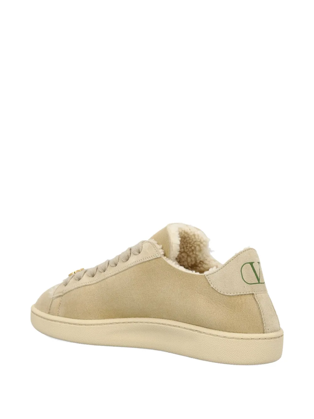 Valentino Garavani Suède loafers Beige