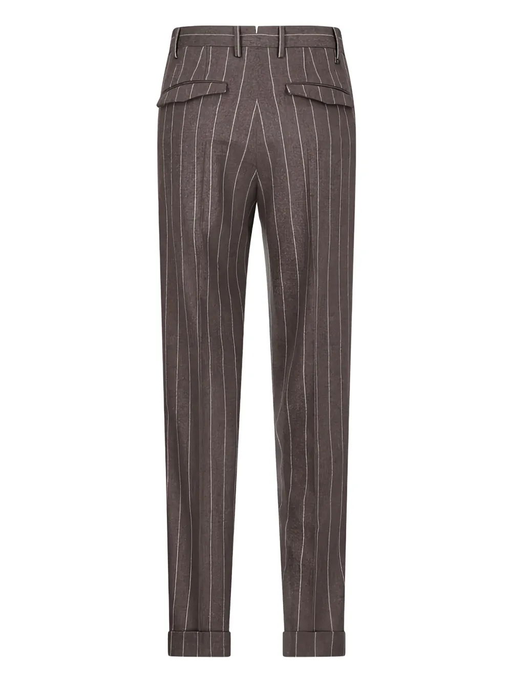 PT Torino pinstripe pleated trousers - Bruin