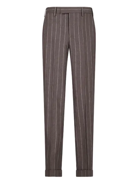 PT Torino pinstripe pleated trousers