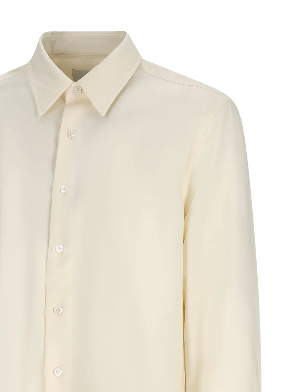 Lardini Overhemd met knopen Beige