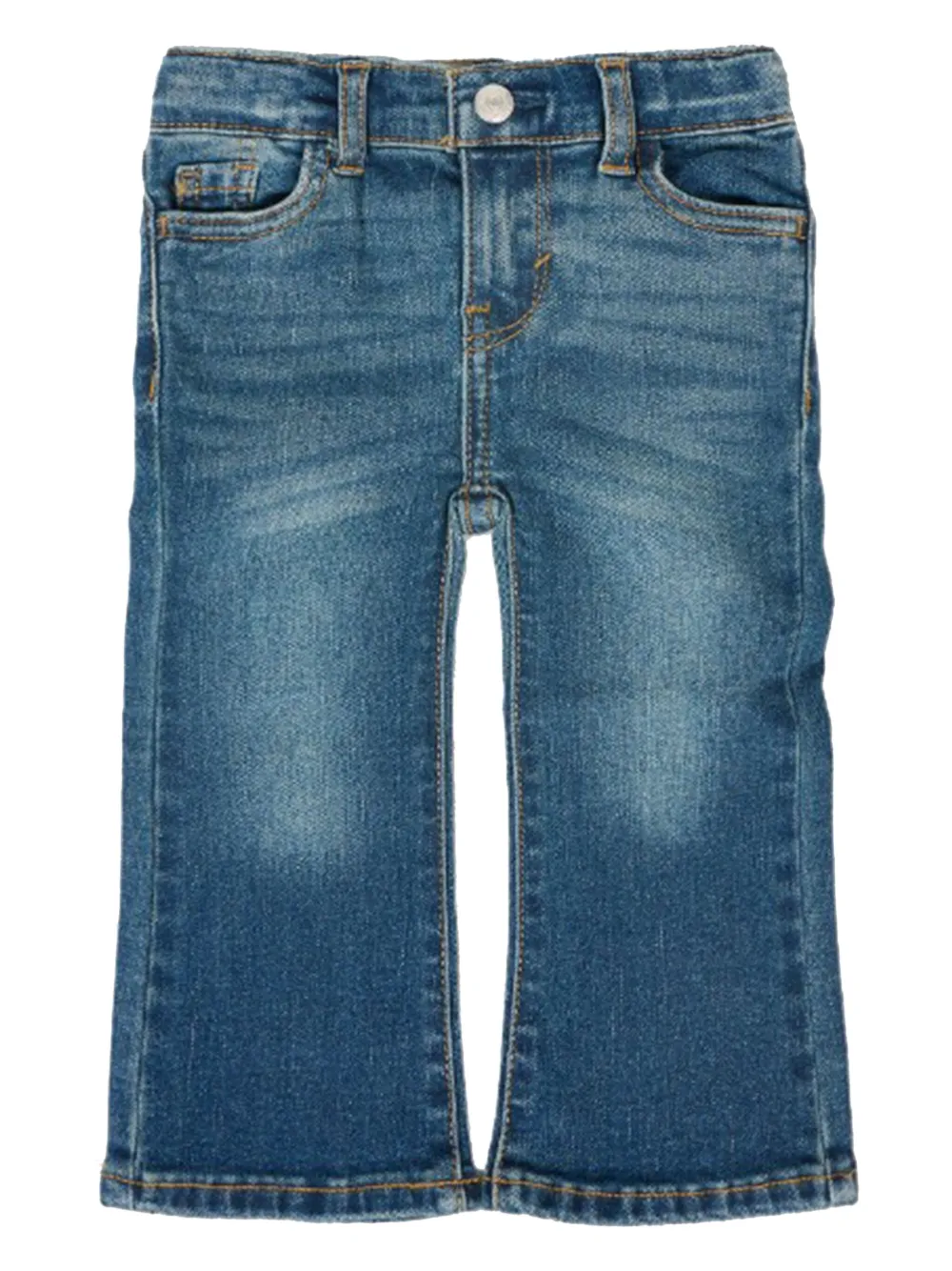 Levi's Whiskering-effect Jeans In Blue