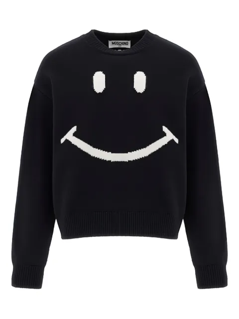 Moschino Kids suéter con motivo Smiley
