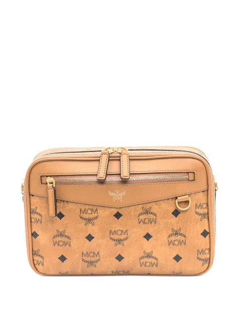 MCM bolsa crossbody Diamond Visetos pequeña