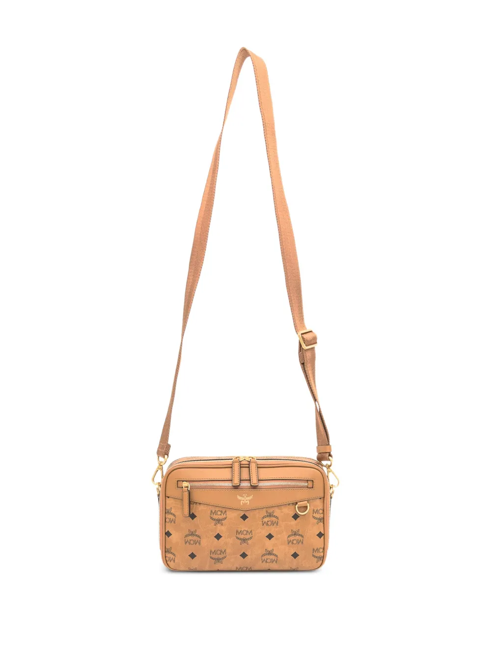 MCM small Diamond Visetos-monogram crossbody bag | Men | Image 2