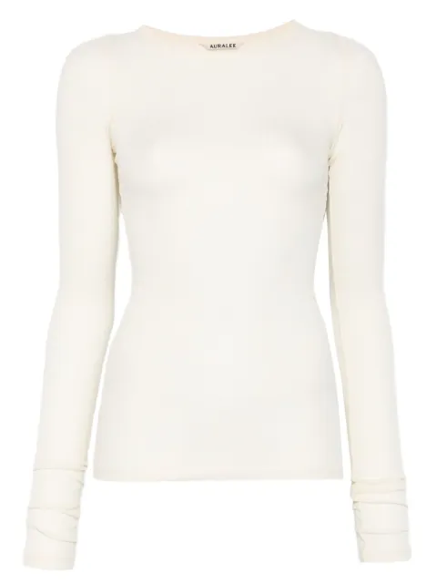 Auralee Blusa mangas longas