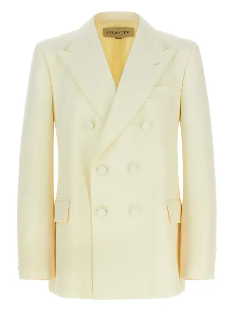 Valentino Garavani double-breasted peak-lapels blazer