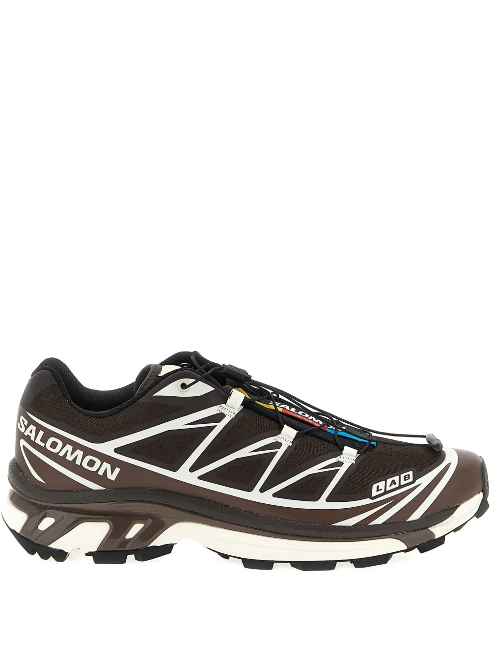 Salomon Rugged Xt-6 Sneakers With Breathable Mesh In Brown