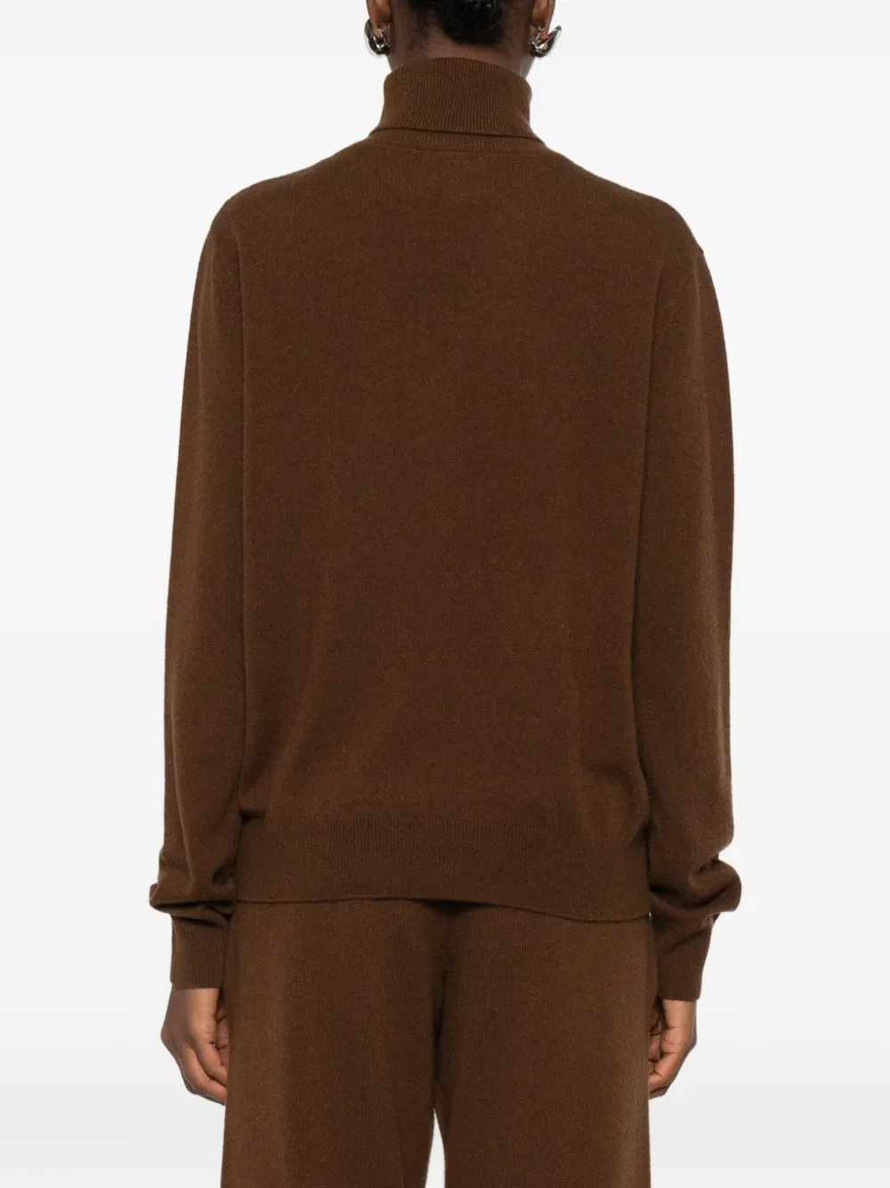 Entire Studios Turtleneck Sweater In Brown