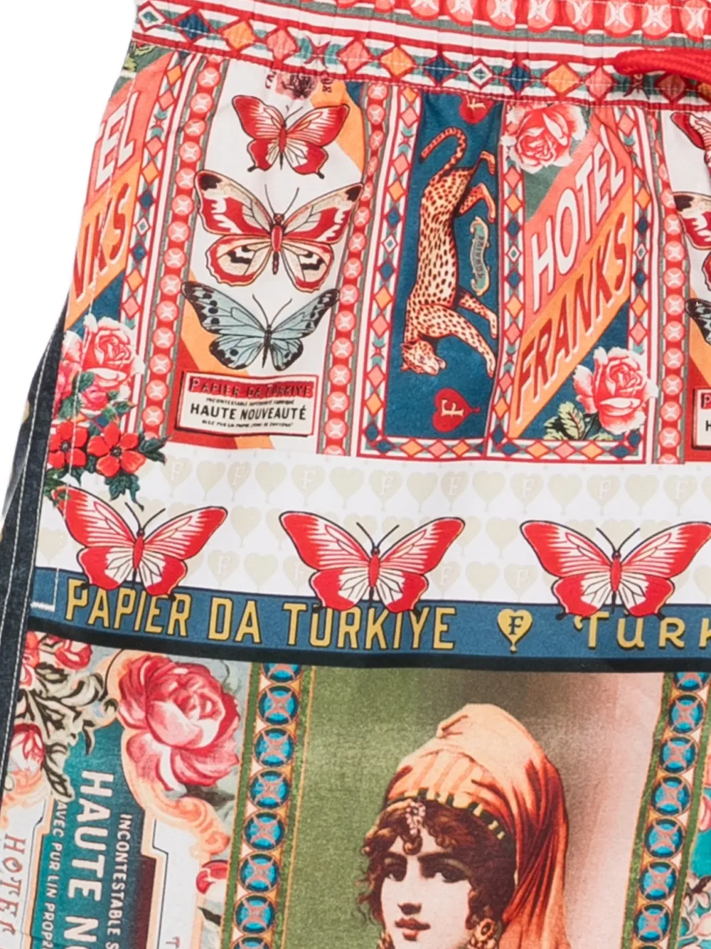 Camilla High Class Hookah shorts Rood