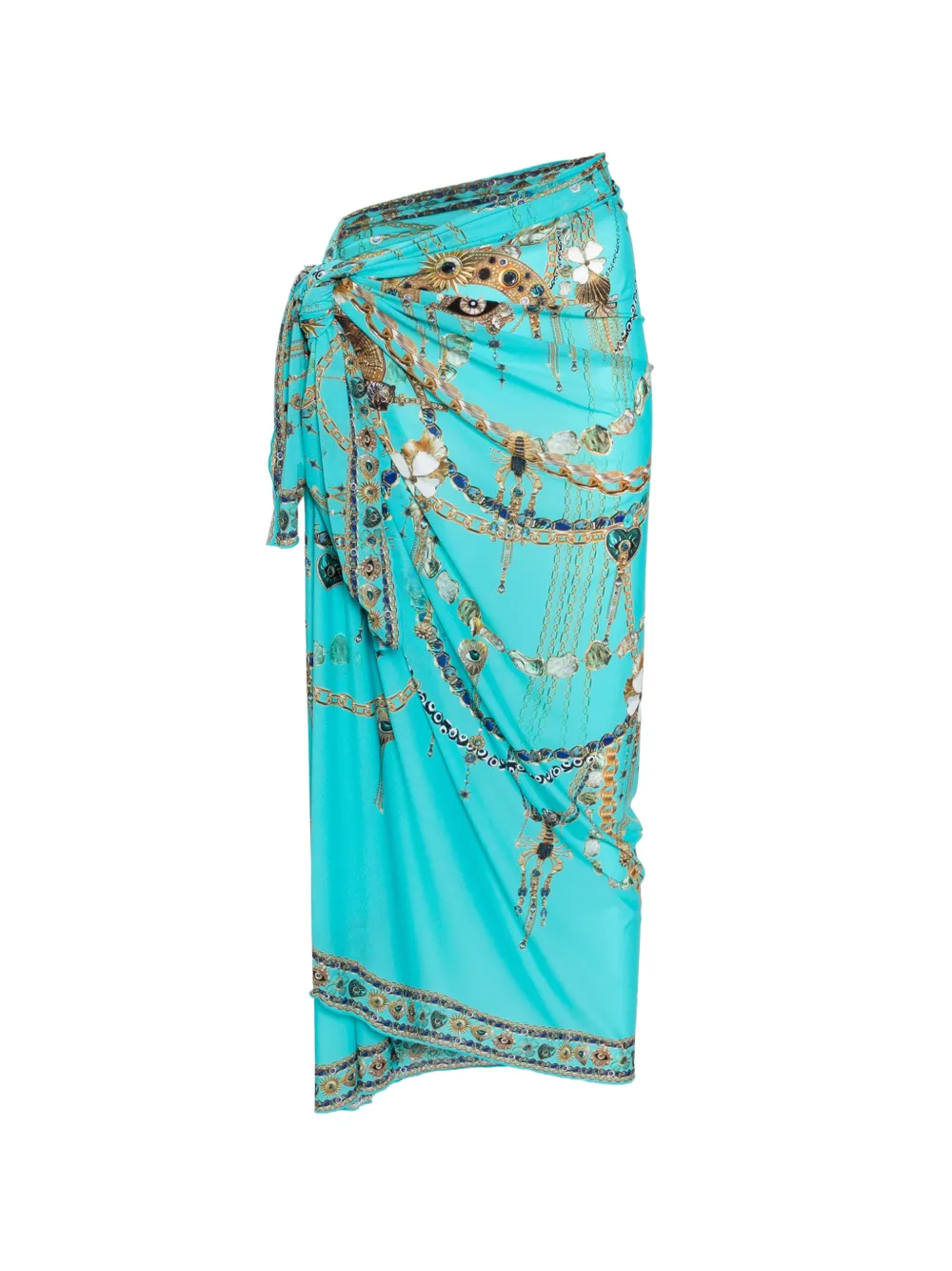 Camilla Totems & Treasures sarong - Blau