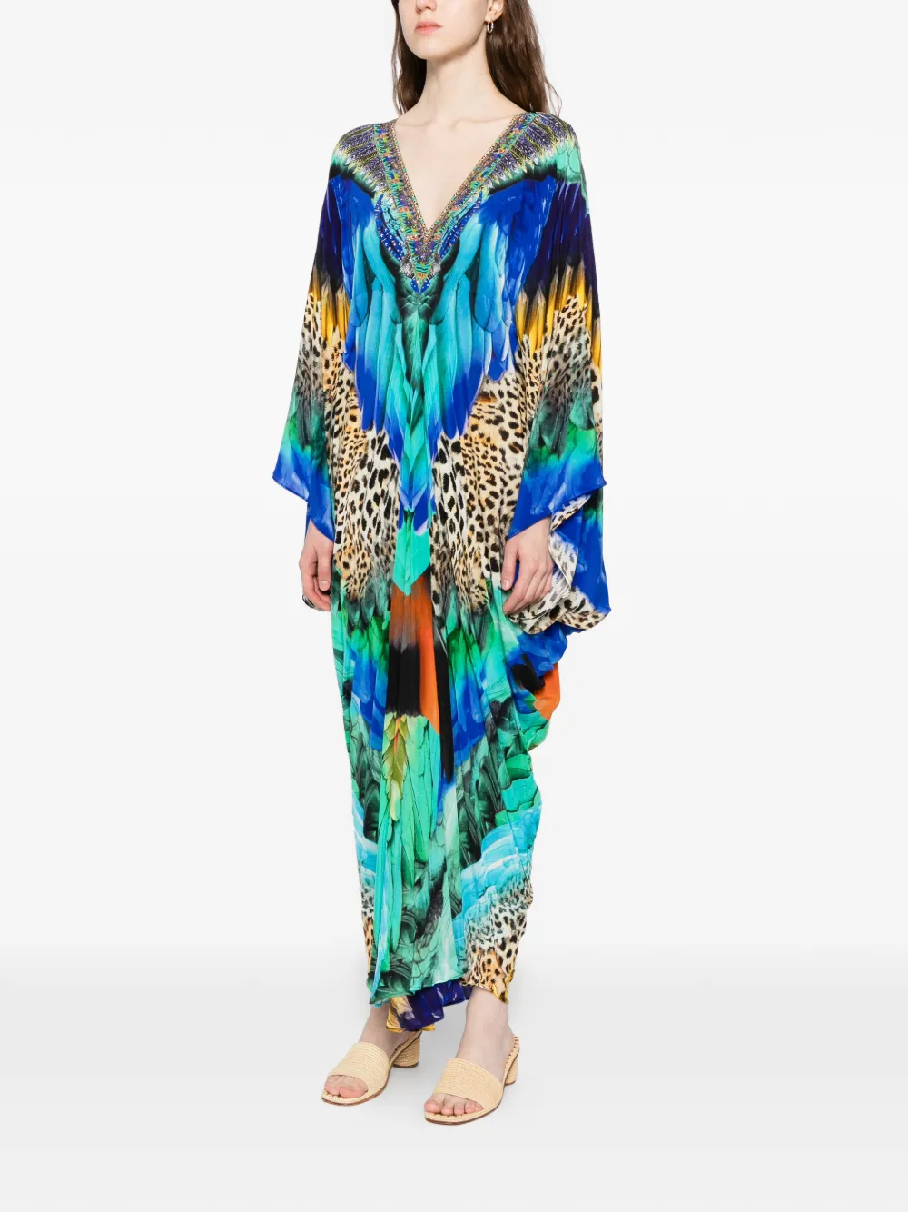 Graphic-Print T-Shape Dress