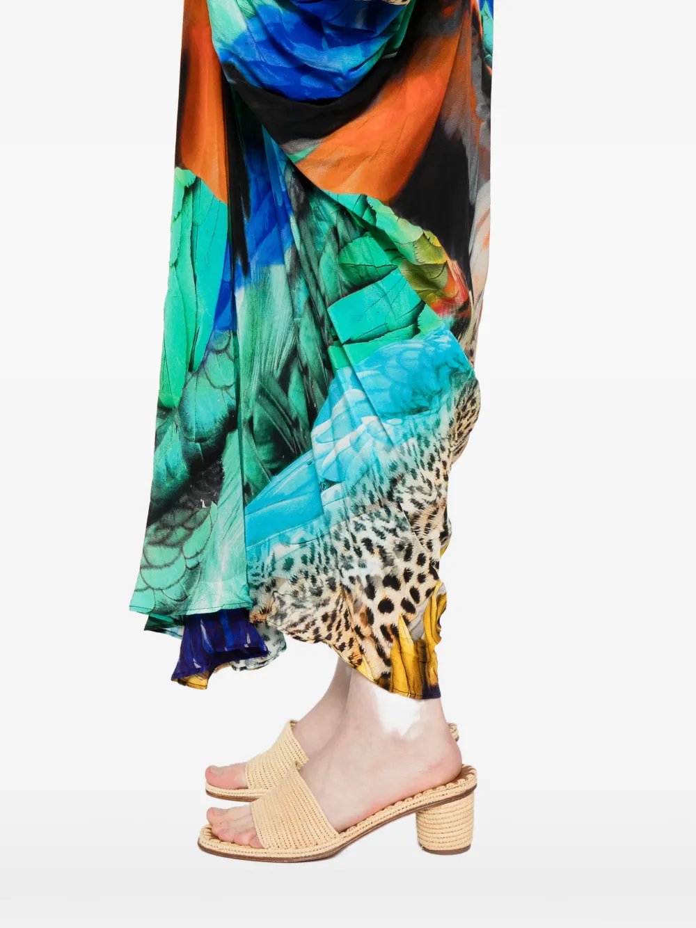 Graphic-Print T-Shape Dress