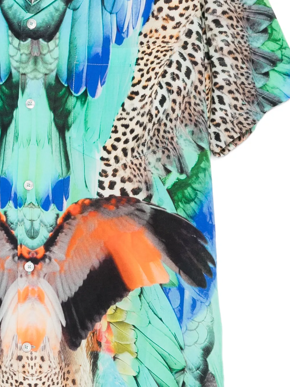  Camilla Graphic-print Shirt - Blue 