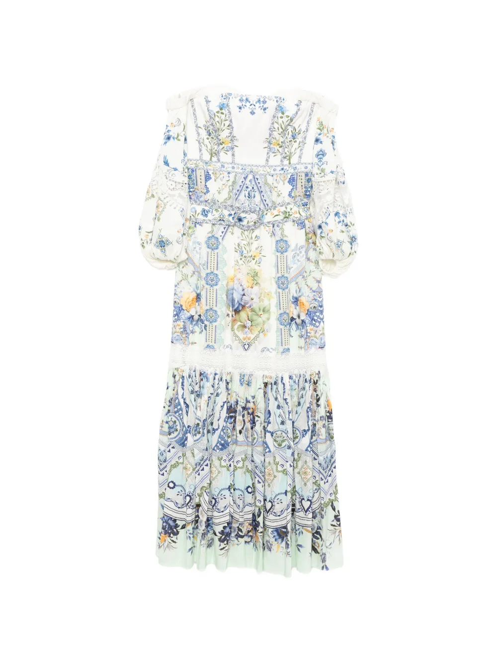 Camilla My Homespun Heart maixi dress - Bianco