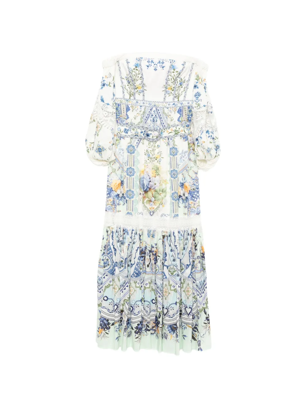 Camilla My Homespun Heart maixi dress - Bianco