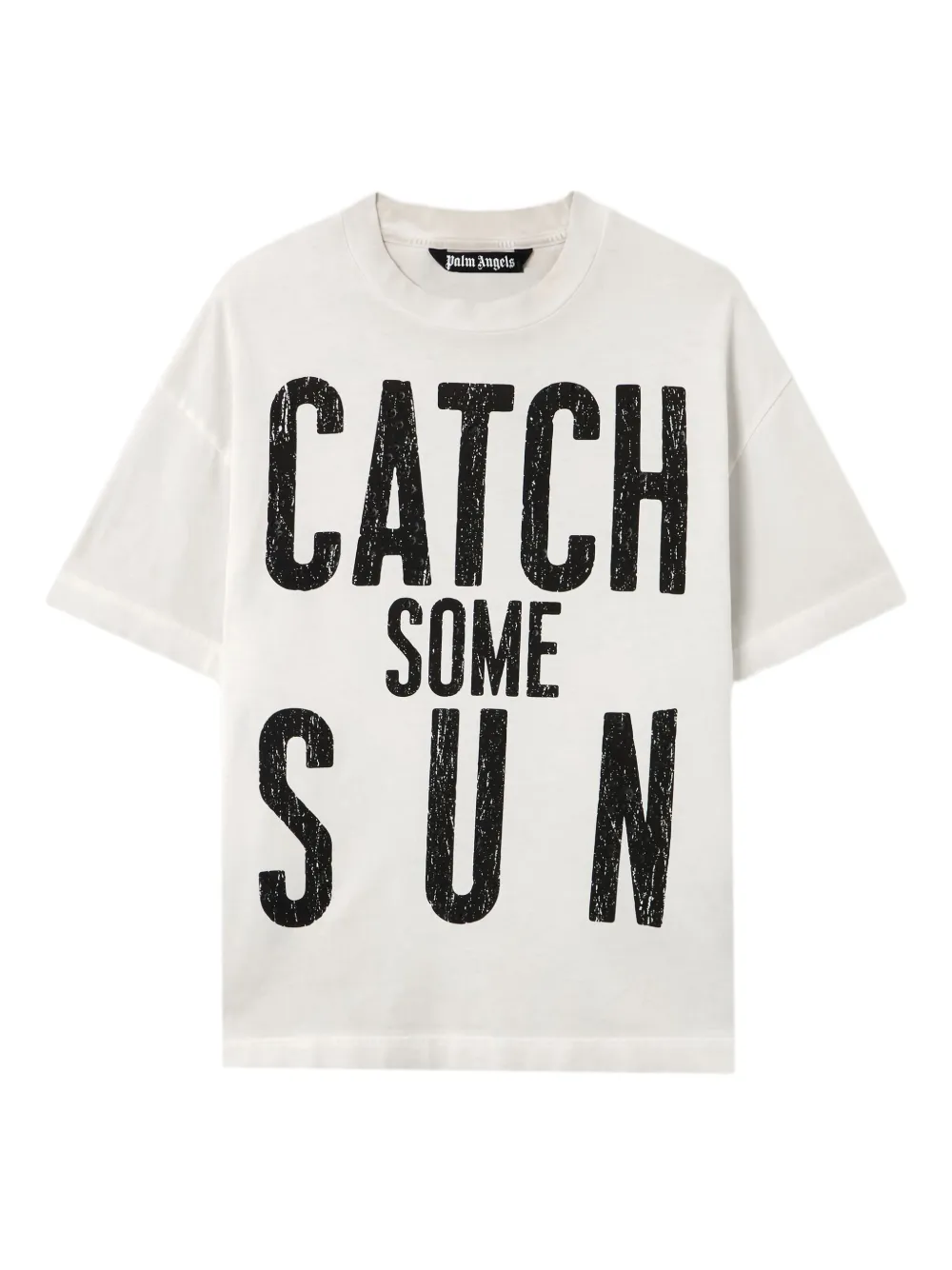 Palm Angels camiseta con eslogan estampado | blanco | Image 1