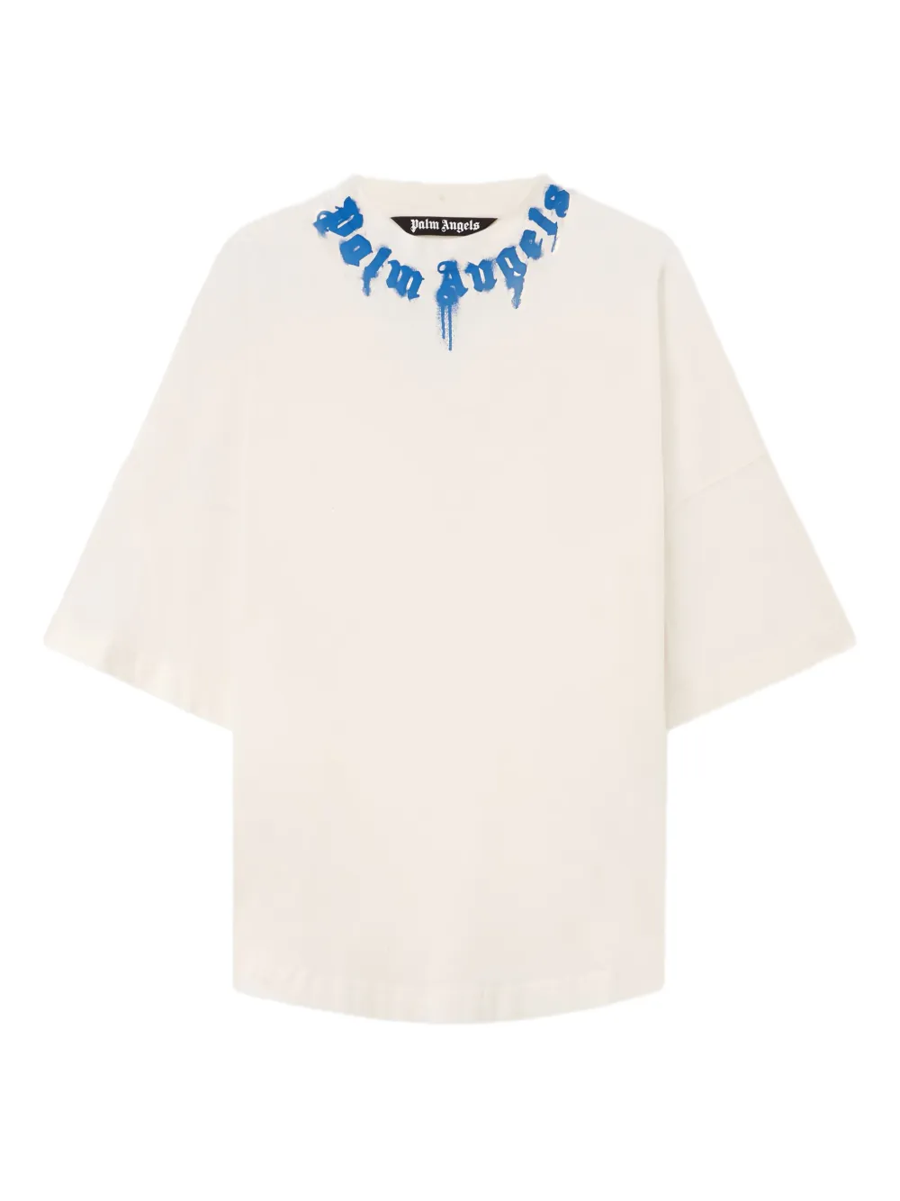 Palm Angels playera con logo curvo | neutro | Image 1