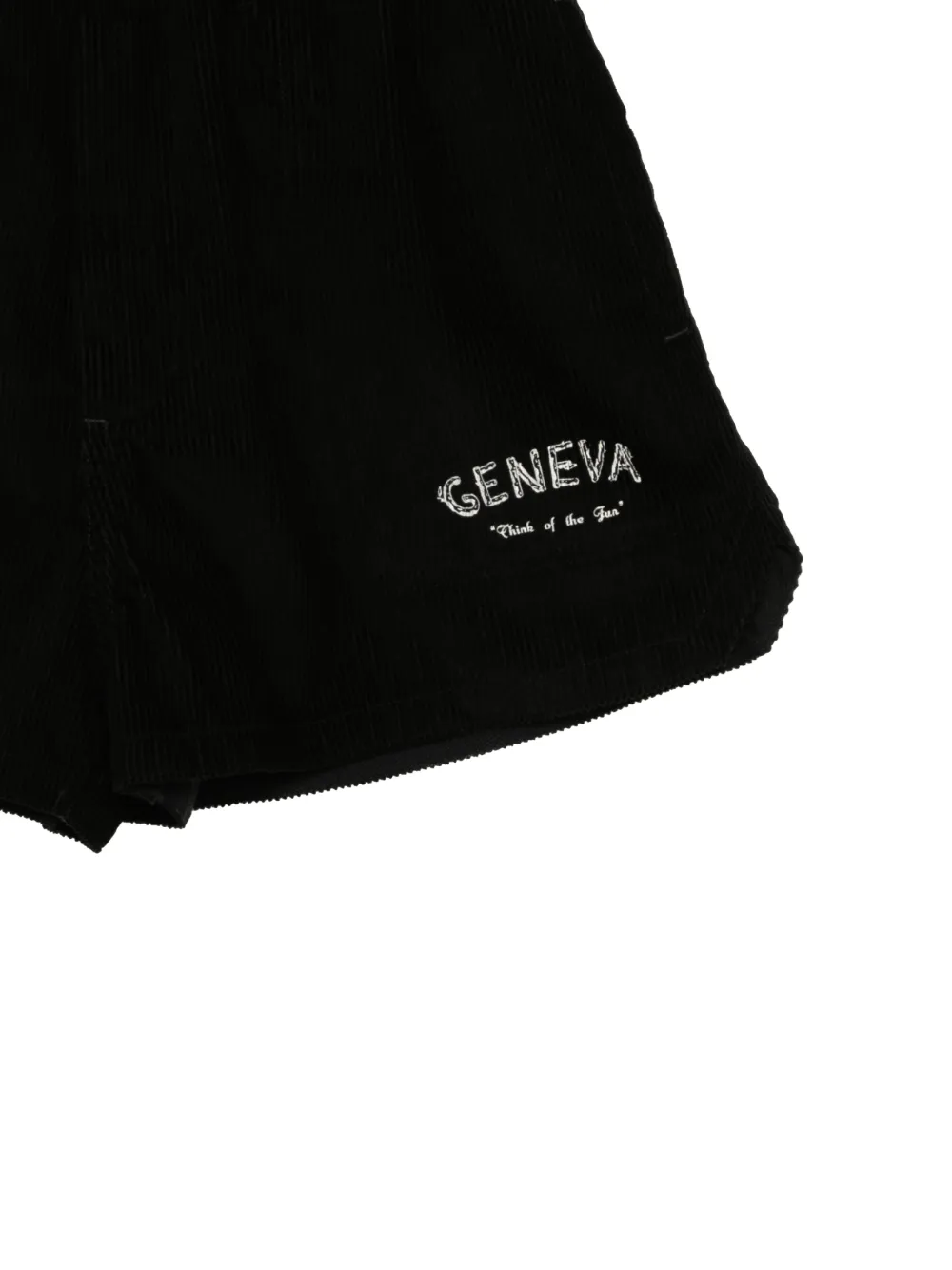  Bode Geneva Shorts - Black 