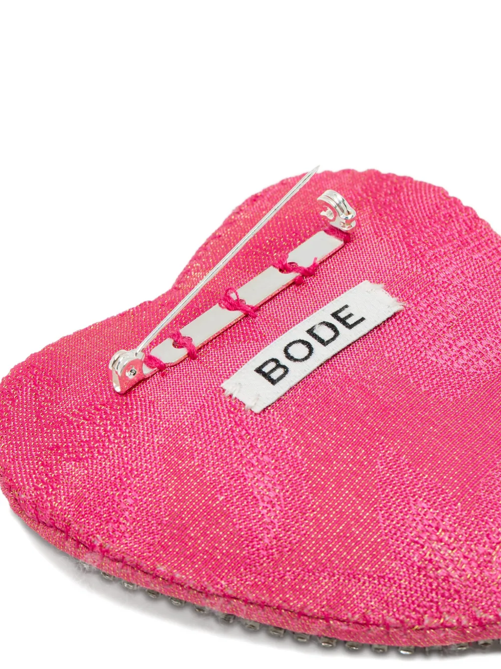 Bode Duchess Brooch In Pink