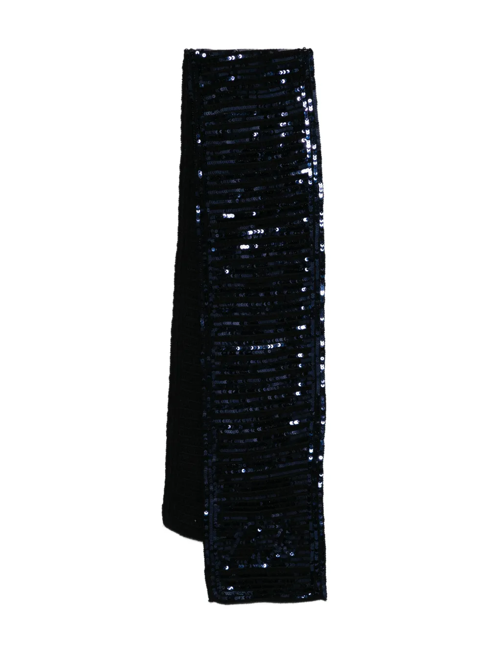 BODE sequin spotlight scarf | Black | Image 1