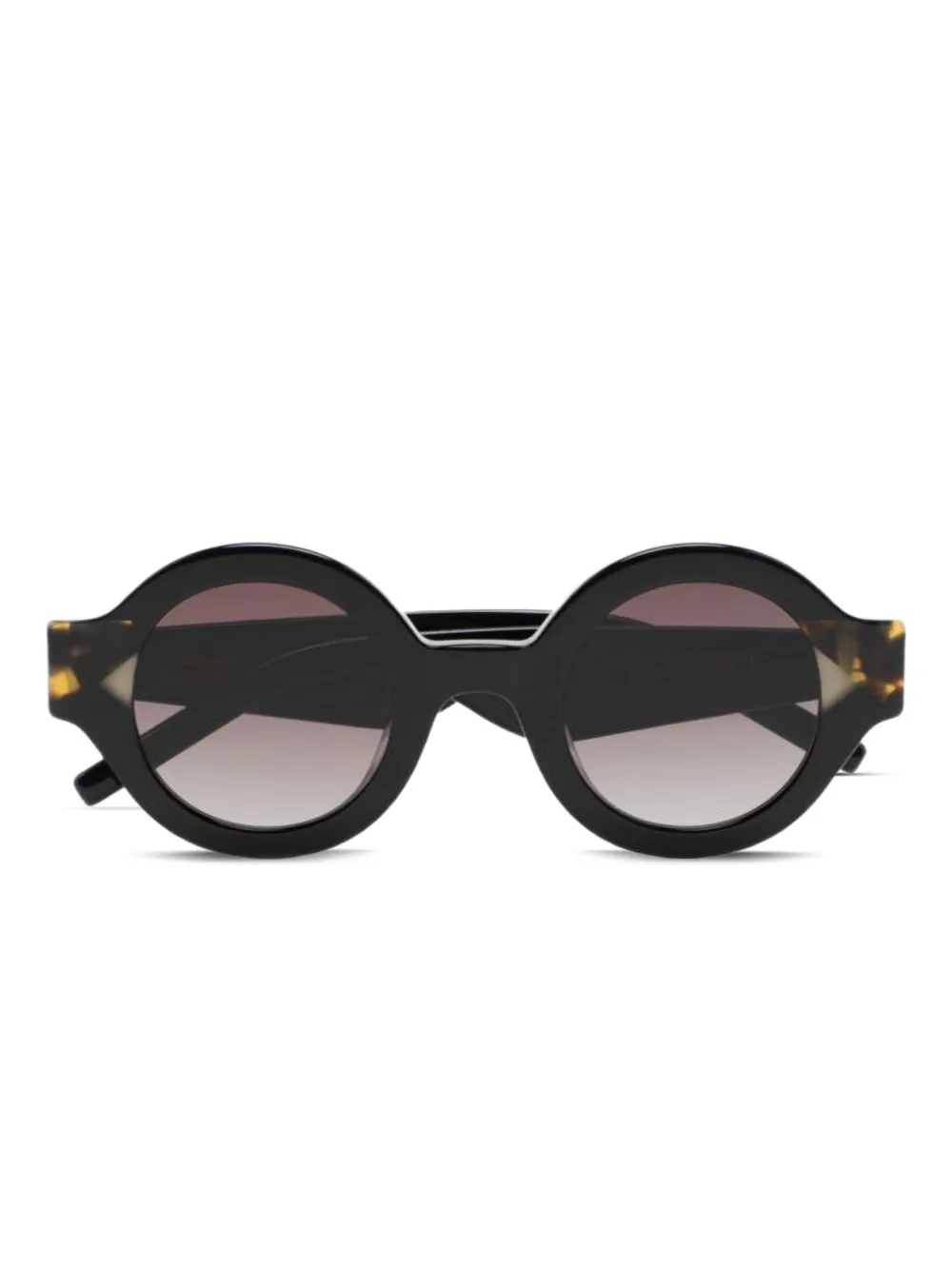 Kaleos Swiney round-frame sunglasses | Black | Image 1