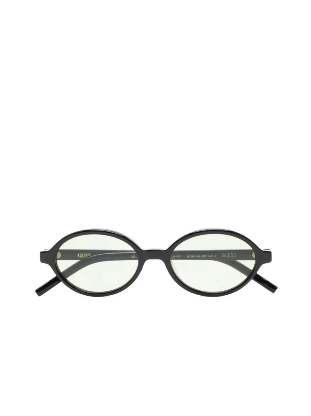Kaleos Bless round-frame sunglasses - Zwart