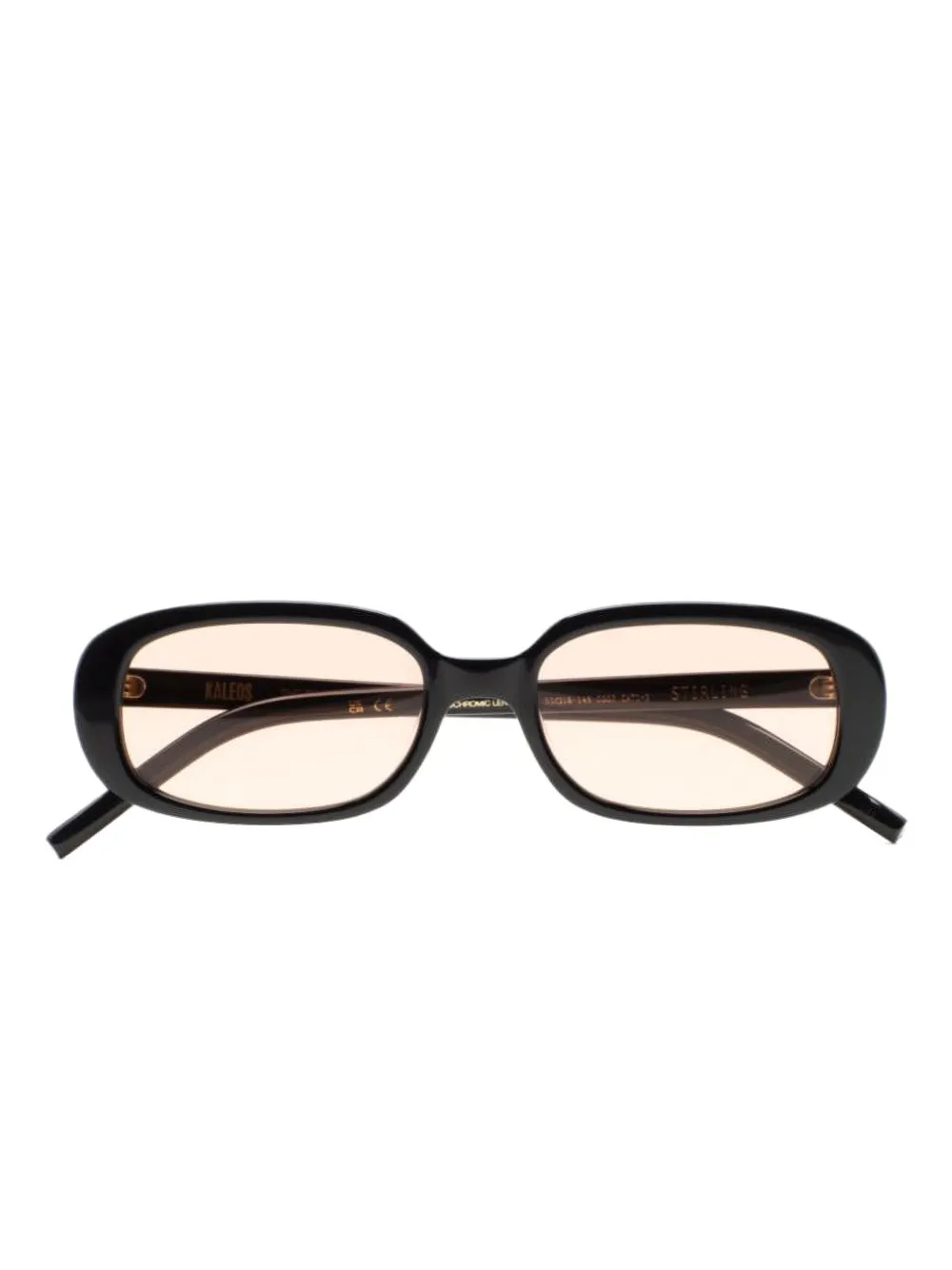 Kaleos Stirling rectangular-frame sunglasses | Black | Image 1