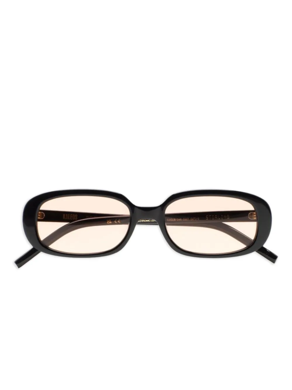 Kaleos Stirling rectangular-frame sunglasses | Black | Image 1