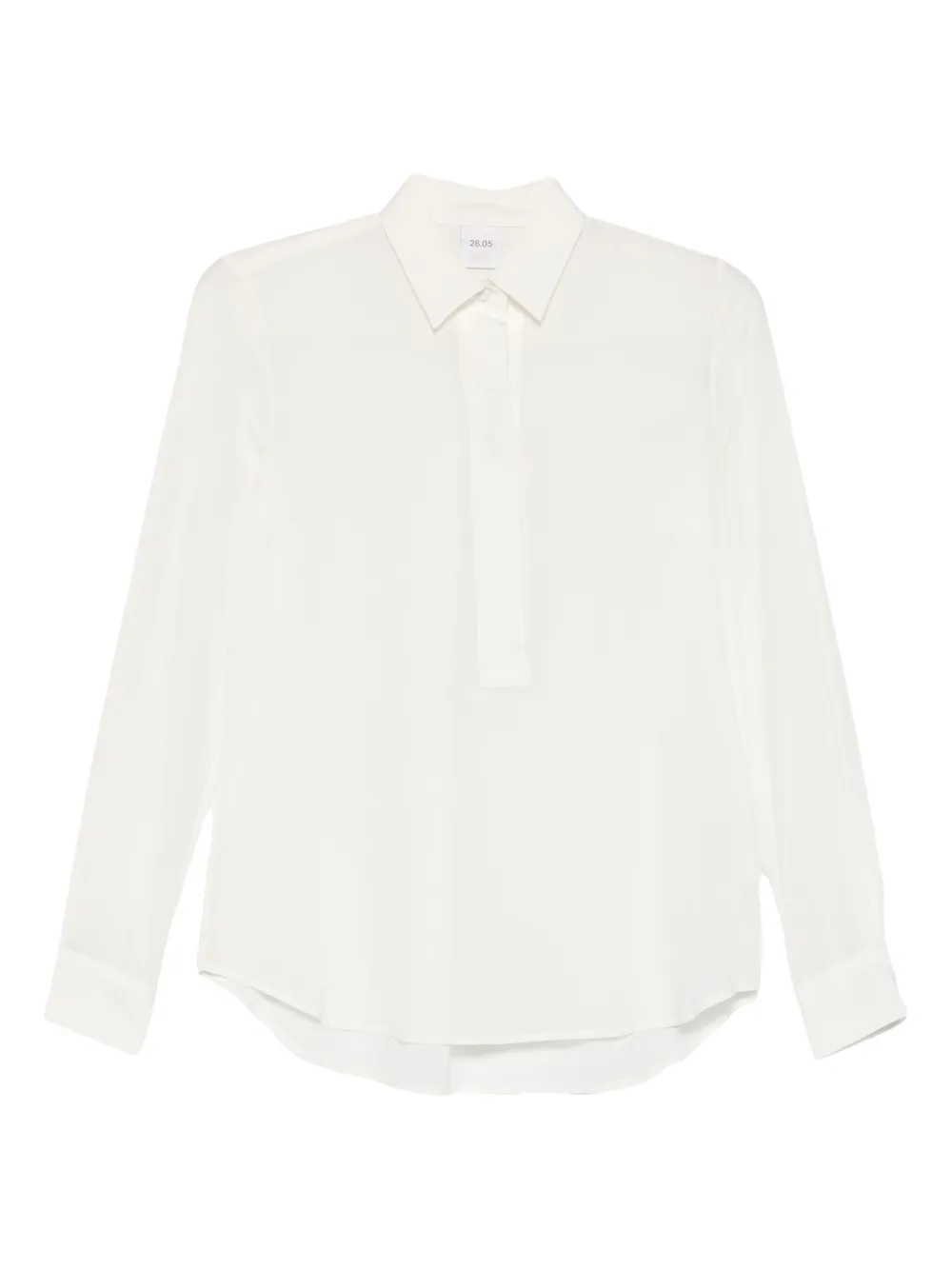 Caliban long-sleeve shirt - Bianco