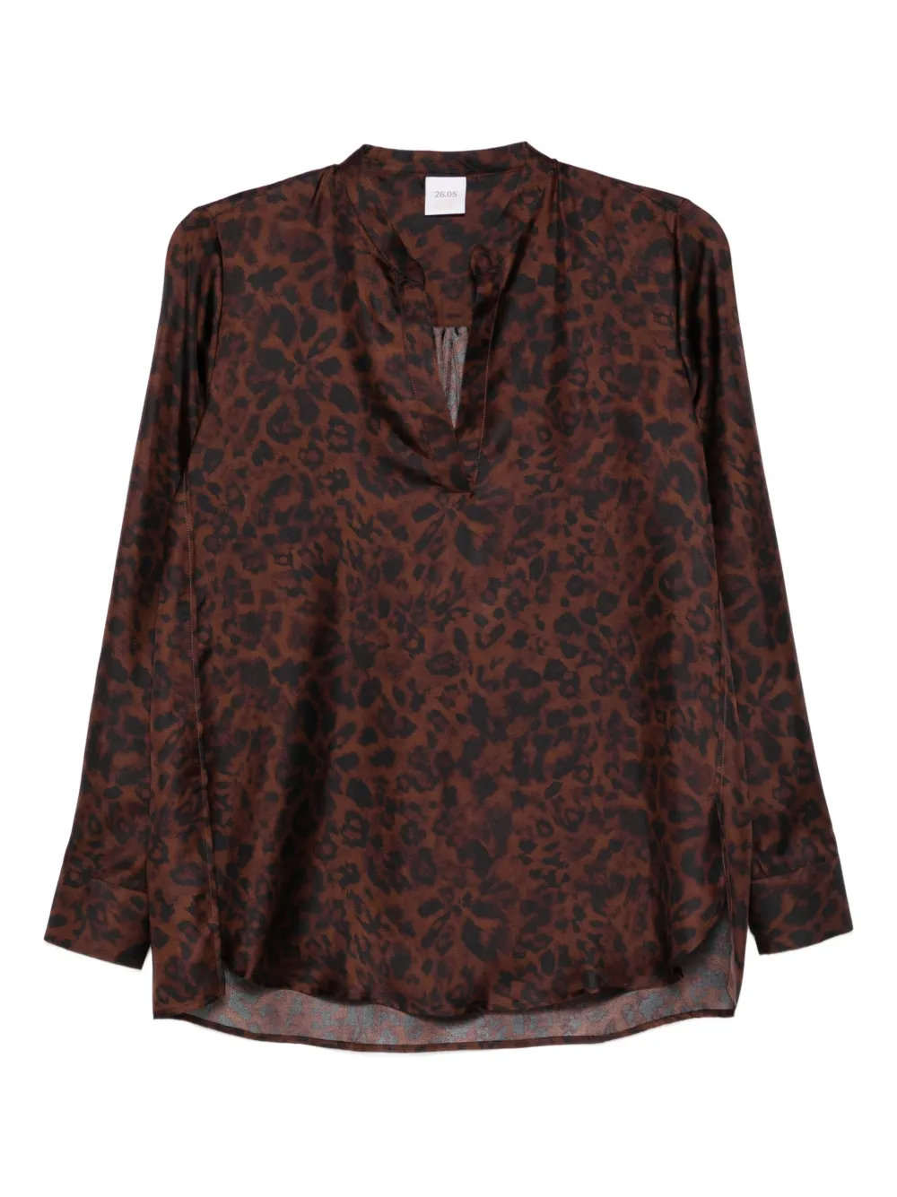 Caliban blusa con animal print | marrón | Image 1