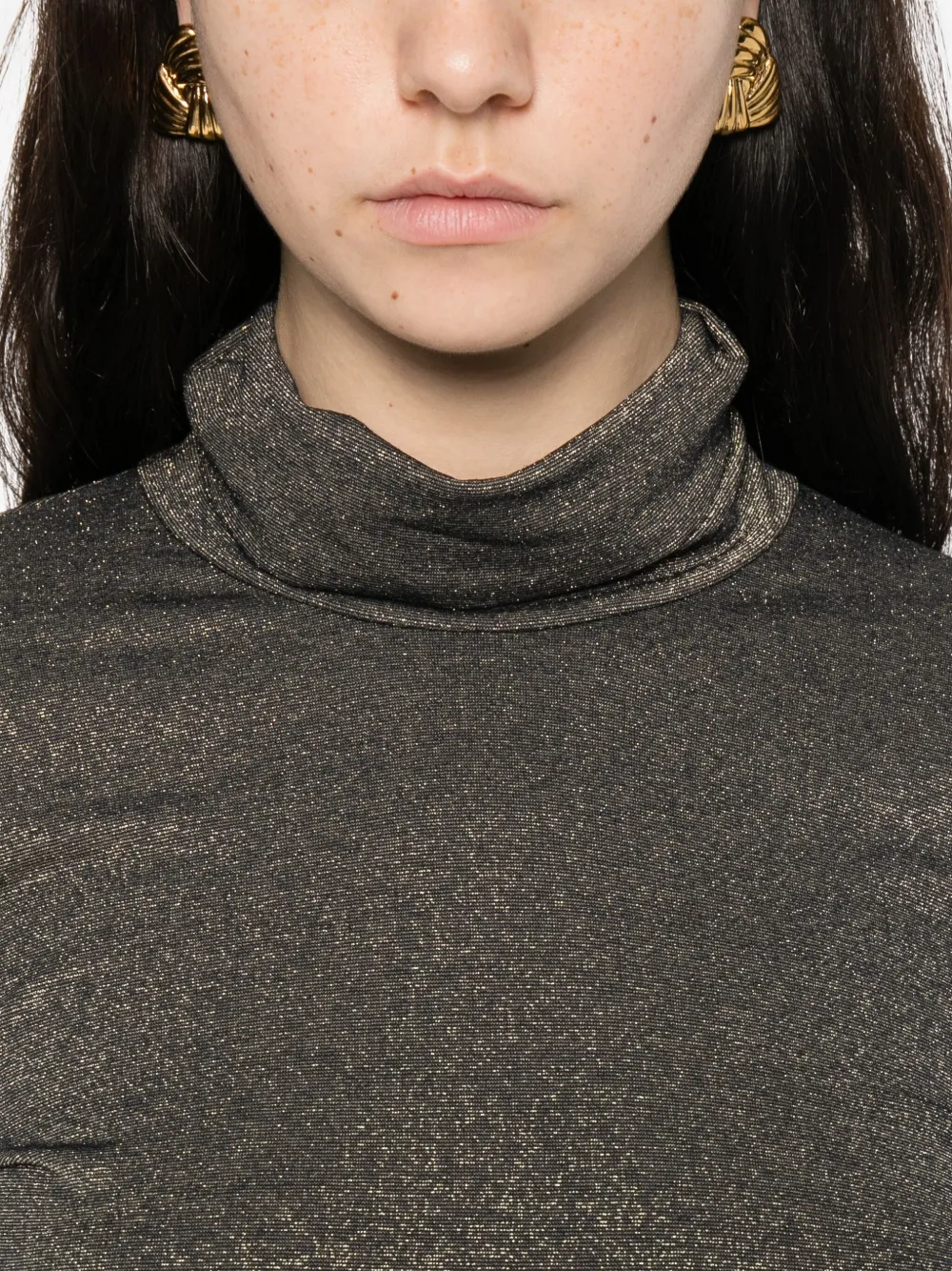 Caliban Skin Like Jumper In Gray