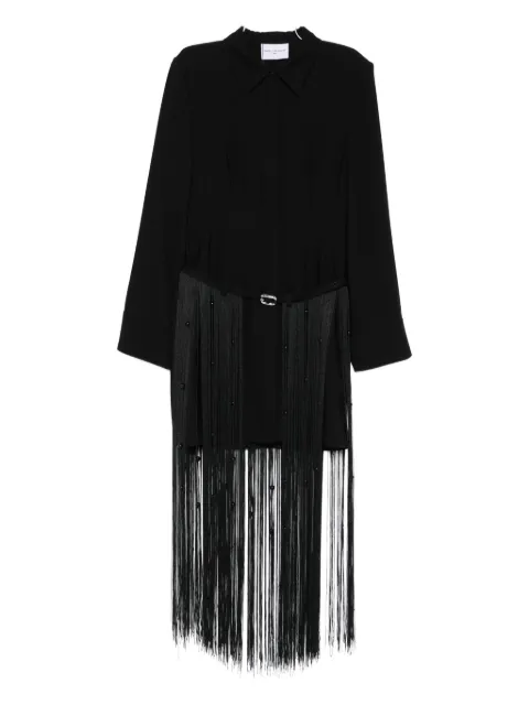 Isabelle Blanche vestido con flecos