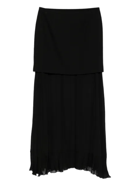 Isabelle Blanche layered skirt