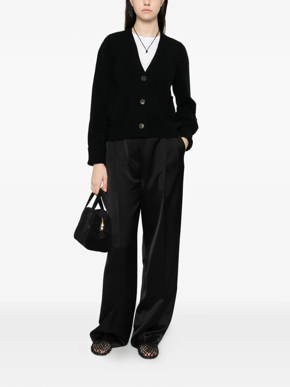 base cárdigan con cuello en V | Cárdigans | Image 2