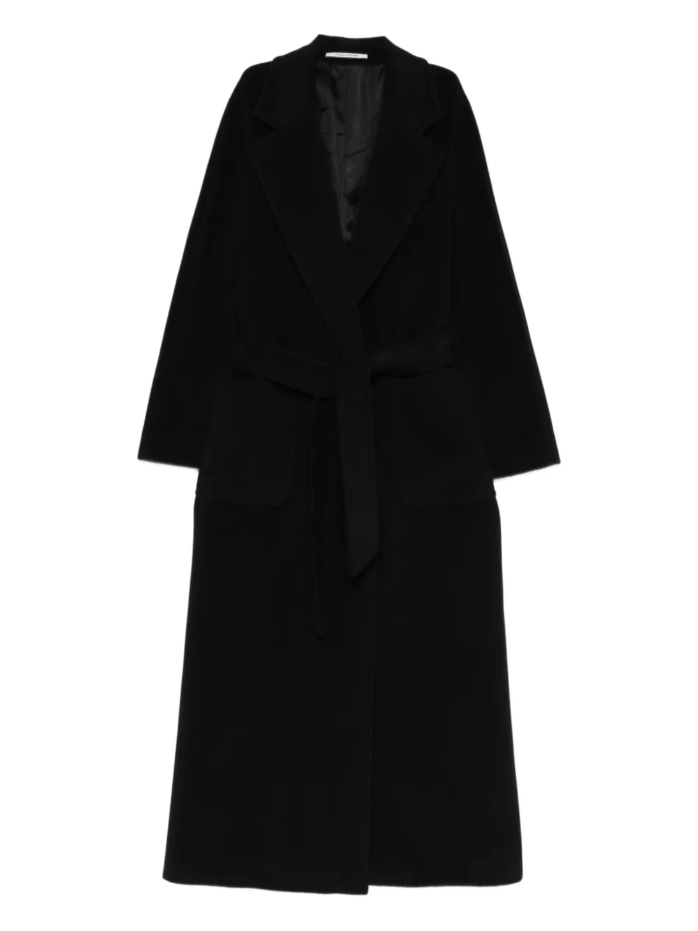 Tagliatore belted coat | Black | Image 1