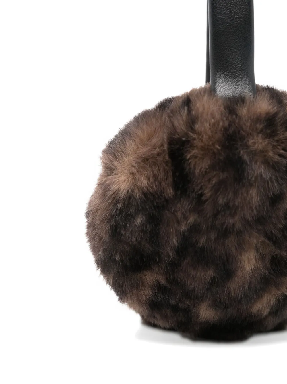 Apparis Esme Faux-fur Earmuffs In Brown