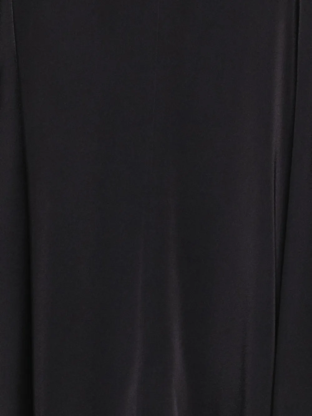 Semicouture Flowy Mini Dress With Cape And Flared Sleeves In Black