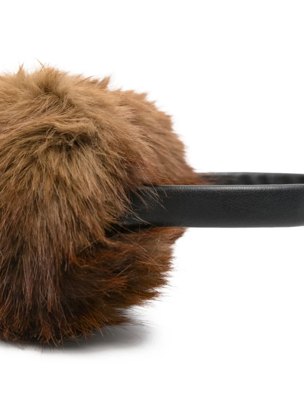 Apparis Oorwarmers van imitatiebont Bruin