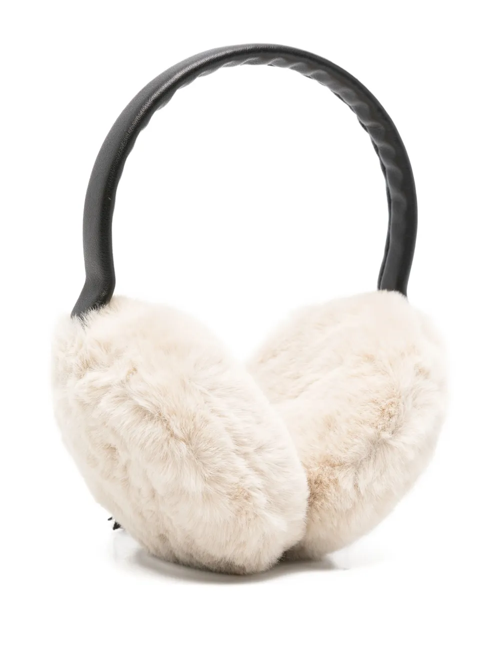 Apparis Faux Fur Earmuffs In White