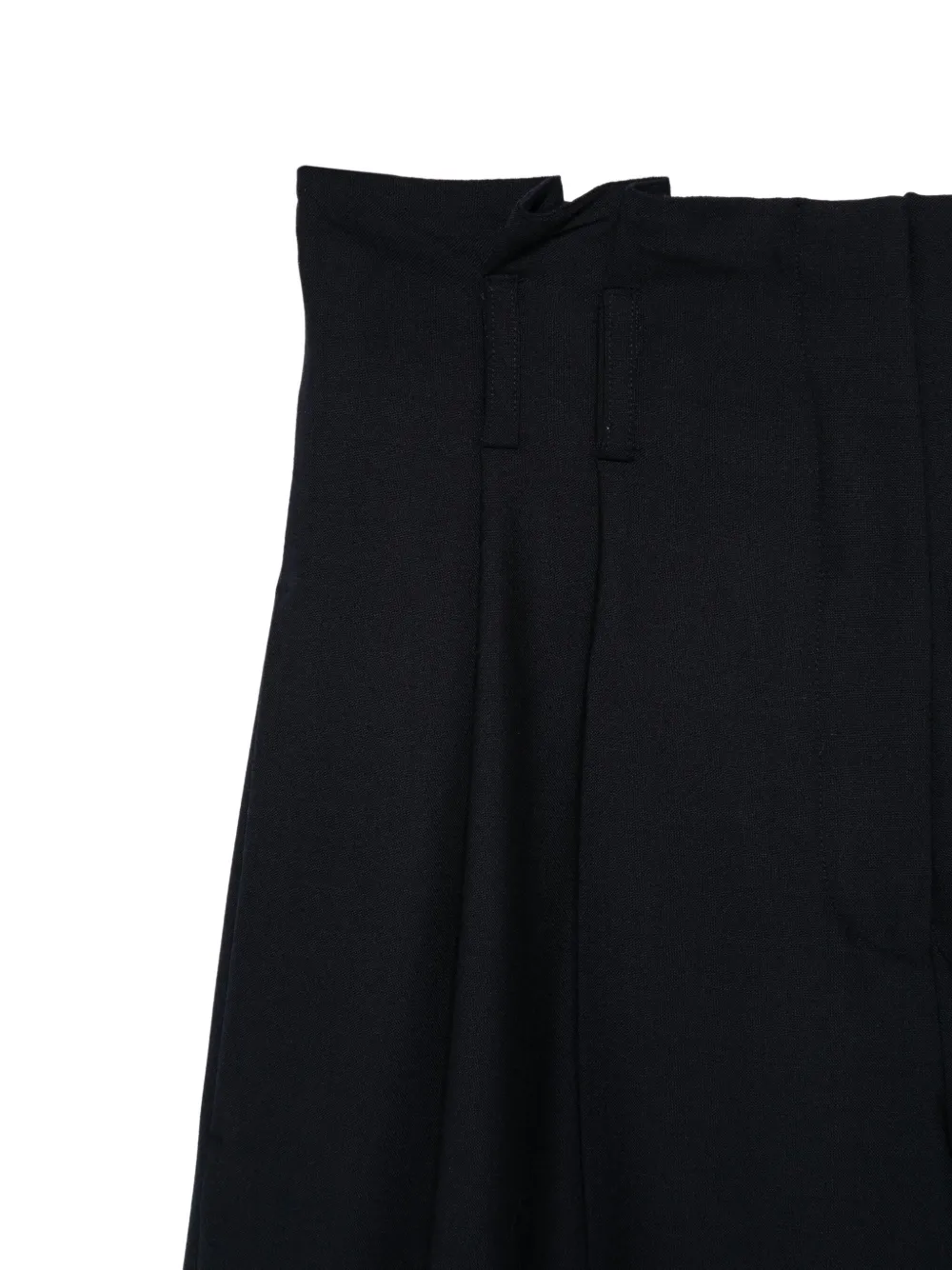 Semicouture Broek met wijde pijpen Blauw