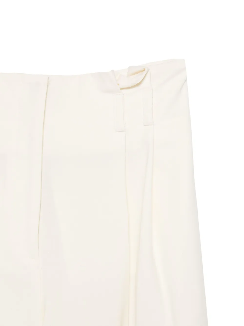 Semicouture Zijden broek Wit