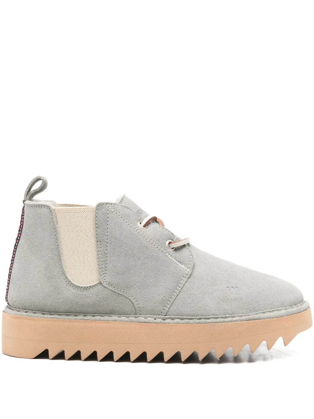 Woolrich lace-up platform boots | Grey | Image 1