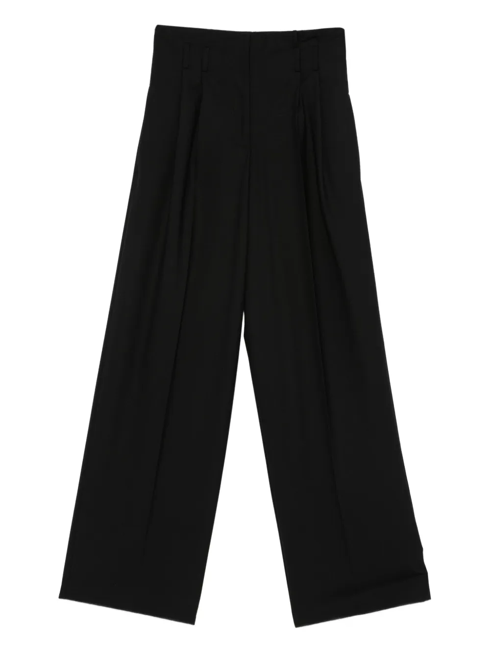 Semicouture pleated trousers - Nero