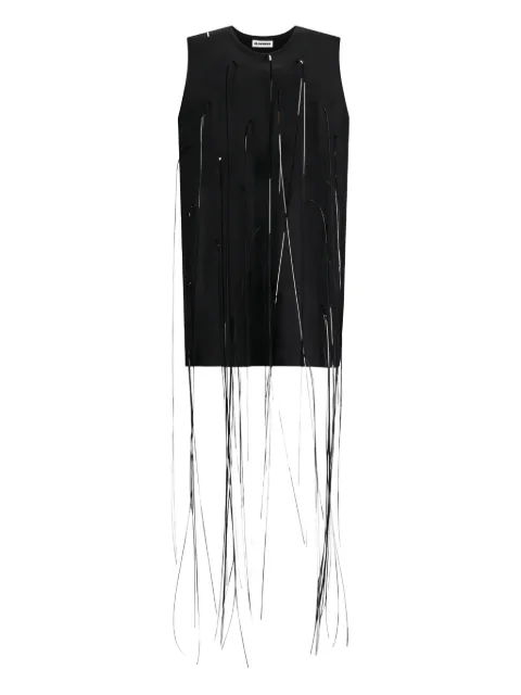 Jil Sander round-neck mini dress