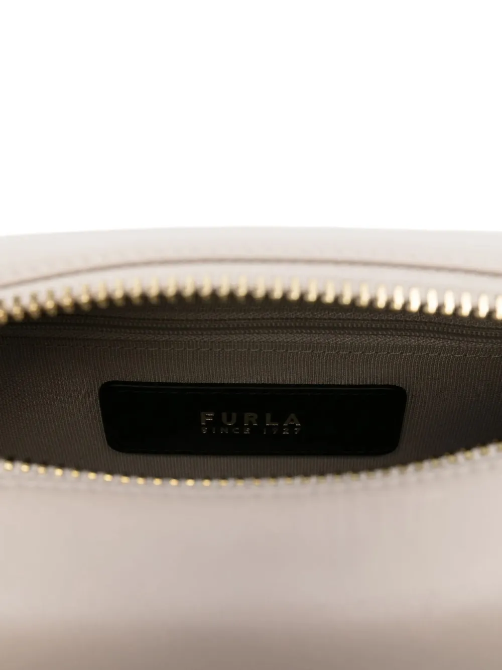 Furla Schoudertas met logoprint Beige