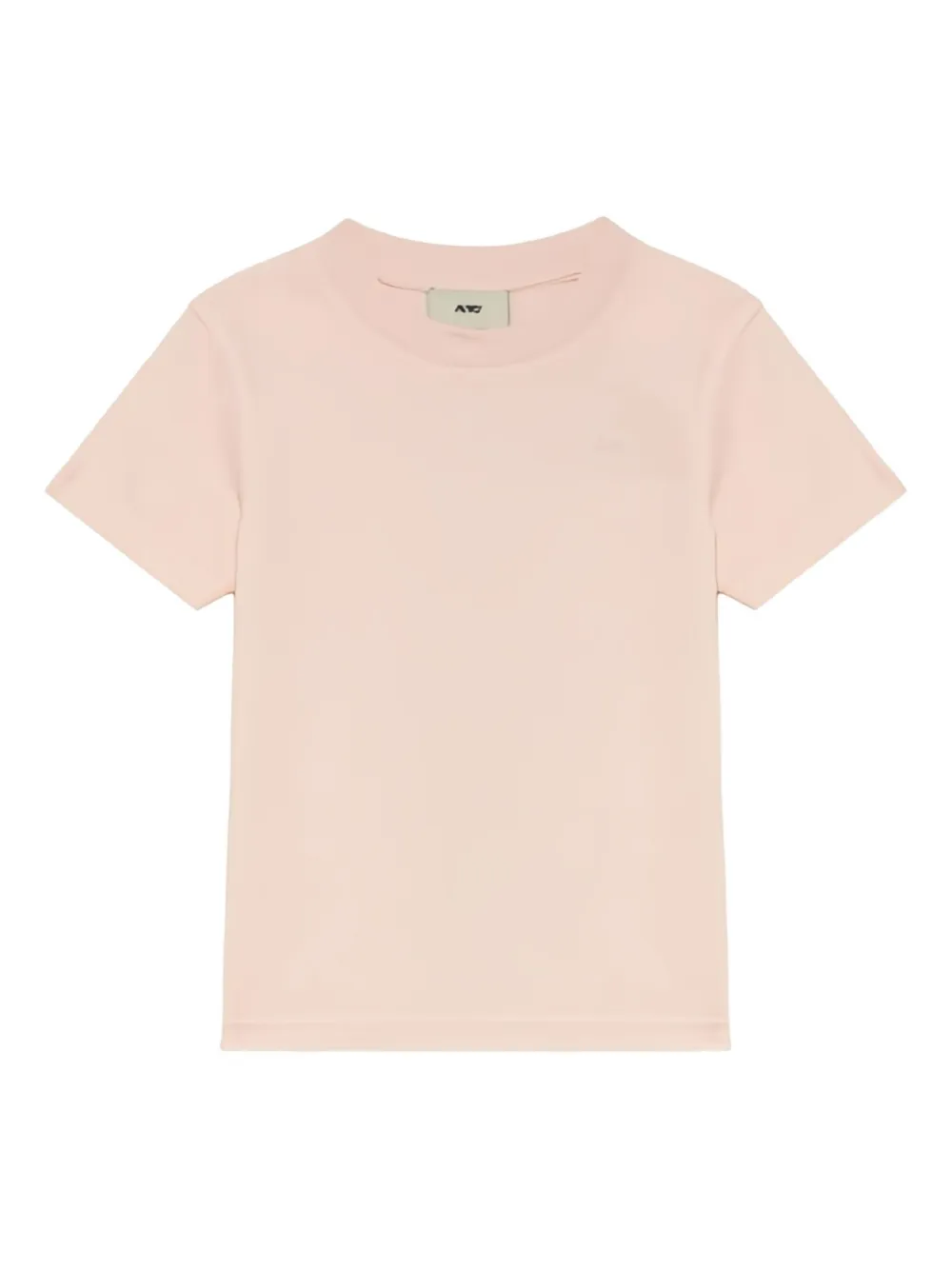 Autry Logo-embroidered T-shirt In Pink